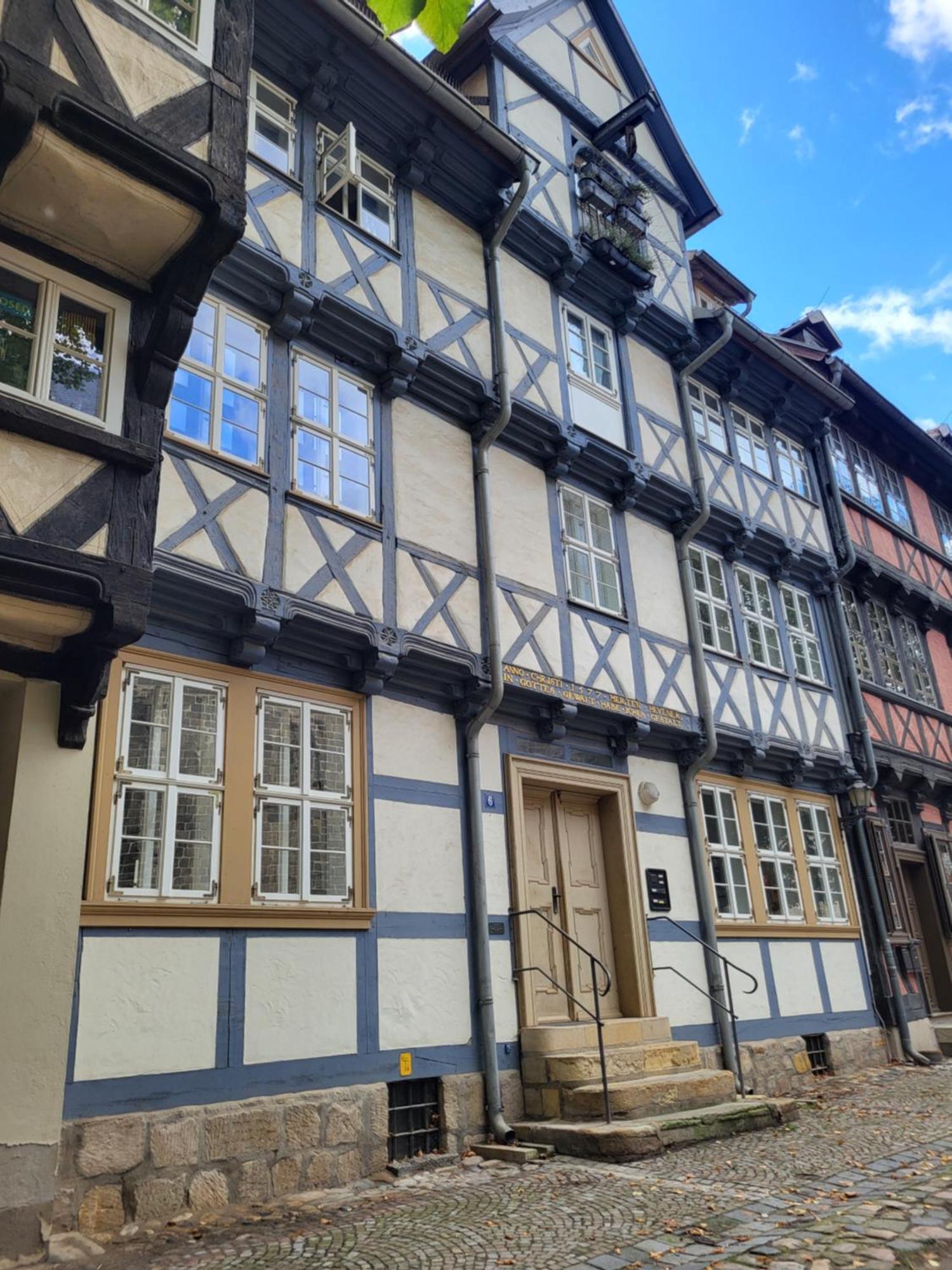 Anno 1577 - Marktkirchhof 6 Кведлинбург Экстерьер фото